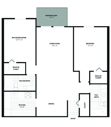 Floor Plans - Overbrook Village Apartments - golfmanor